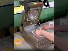 Machine de scellage à plateau rond