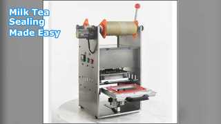 Machine à sceller le thé au lait, moule en acier inoxydable