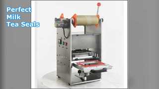Scellant pour thé au lait : emballage rapide et sûr
