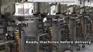 Notre zone de stockage de machines de conditionnement 1