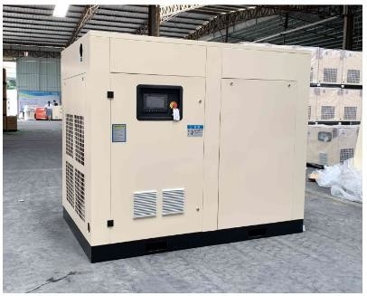 13.0m3 75kw Vertical Industrial Portable Screw Air Compressor Two Stage