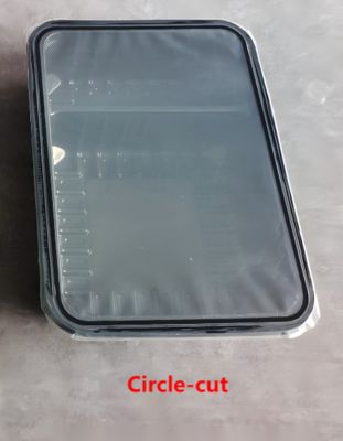 Stainless Steel Sealer Packing Machine FR370E Packaging Machine Food Manual Package Plastic Material Tray Sealing Machine