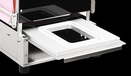 Automatic Food Tray Sealer Machine CH-DF250TA with Electronic Temperature Controller and Customizable Mould Dimension