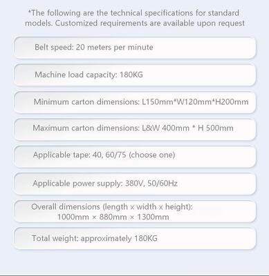 Semi-automatic Carton Packaging Machine Carton Tape Machine Straight-Type Automatic Carton Sealing Machine FX001 Manual Fluting