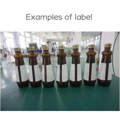 Fully automatic single side labeling machine, dishwashing detergent plane bottle labeling machine CH-901 porcelain labeling machine