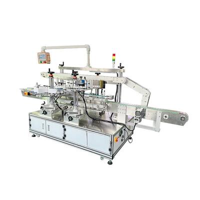 Manufacturer Customized CH-902F Fully Automatic Four Head Double Side Metal Toolbox Adhesive Sticker Front and Back Labeling Machine