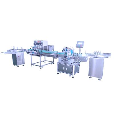 Customized fully automatic four head peristaltic pump filling machine CH-5566 for sesame oil and edible rapeseed oil filling production line