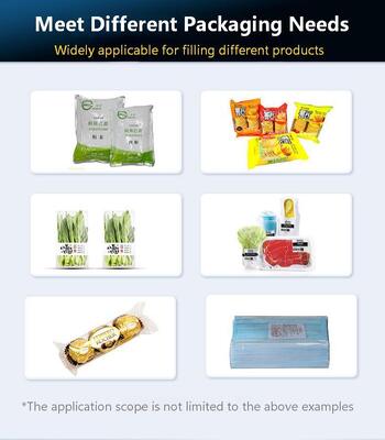 Fully Automatic Pillow-type Packaging Machine CH-600 Fruit, Biscuit, Candy, Bread, Cake, Tableware, Multifunctional Packaging Machine