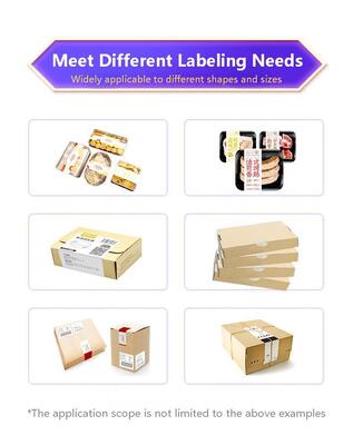 Fully Automatic Weighing Label Machine CH-606D Corner Labeling Machine High-speed Flat Weighing Labeling Machine