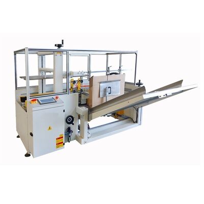 Automatic Carton Packaging Machine Vertical Unboxing Machine With Automatic Forming Bottom Straight Tape Sealing