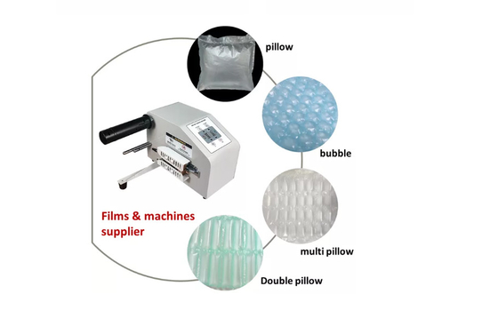 On Demand Mini Size Air Cushion Machine For Shipping Pillows And Bubble