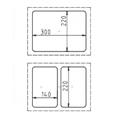 304 Stainless Steel Sealer Packing Machine FR370E Packaging Machine Food Manual Package Plastic Material Tray Sealing Machine