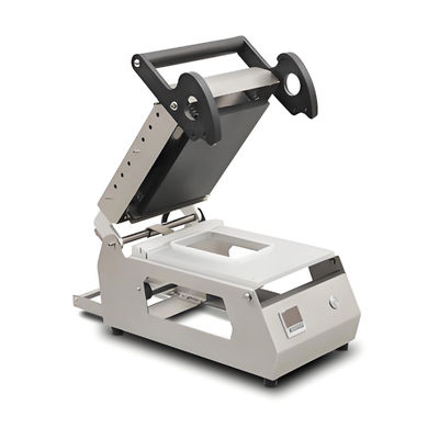Machine de scellage de barquettes manuelle DQ-5 pour l'emballage alimentaire Facile à utiliser Emballage de nourriture et de viande pour conteneurs en plastique Barquette alimentaire Coupe transversale Machine à sceller