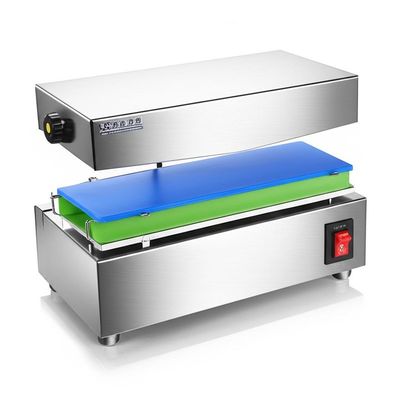 304 Stainless Steel Manual Heat Sealer Machine FR220E with Adjustable Temperature CE Certified for Food Tray Sealing