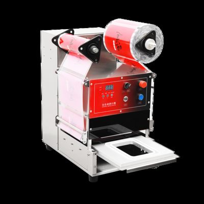 Vente directe en acier inoxydable Machine automatique de scellage de plateau alimentaire DF250TA avec régulateur de température électronique et dimension de moule personnalisable