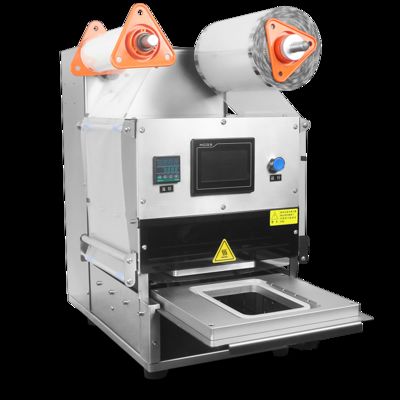 Remplacement de gaz électrique plateau en plastique emballage électrique ordinaire DF250TA-E étancheur de plateau alimentaire entièrement automatique