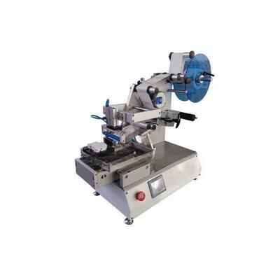 Approvisionnement direct du fabricant de la petite machine d'étiquetage plate semi-automatique CH-615, machine d'étiquetage de pièces en plastique, machine d'étiquetage plane