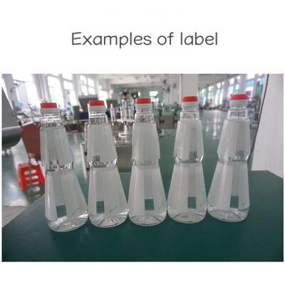Fully automatic single side labeling machine, dishwashing detergent plane bottle labeling machine CH-901 porcelain labeling machine