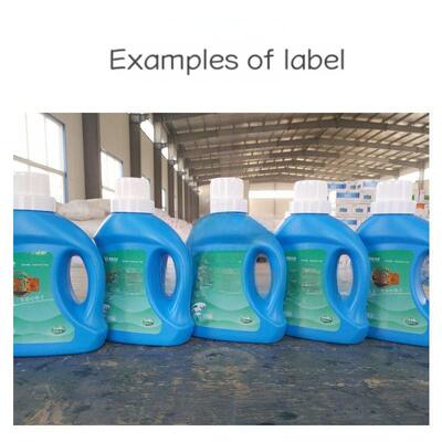 Fully automatic double-sided labeling machine for laundry detergent, shampoo, front and back labels, square bottles, mineral water, double-sided labeling machine