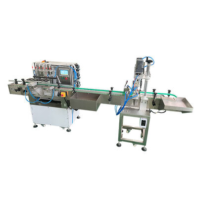 Machine de remplissage d'eau minérale entièrement automatique à pompe magnétique CH-600XGGZ Machine de bouchage de liquide en verre