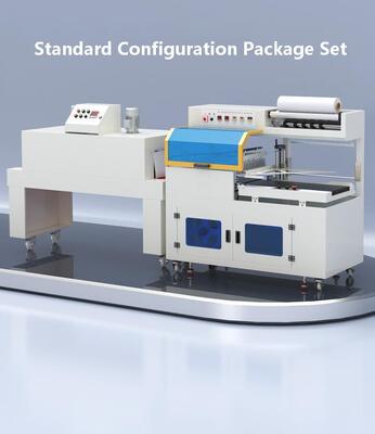 Fully Automatic Horizontal Sealing and Cutting Heat Shrink Wrapping Machine With 1m Tunnel for packaging lines