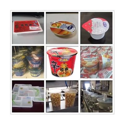 Liner Type 6 Lane 100g Automatic Cup Coffee Capsule Sealing Machine NC-4